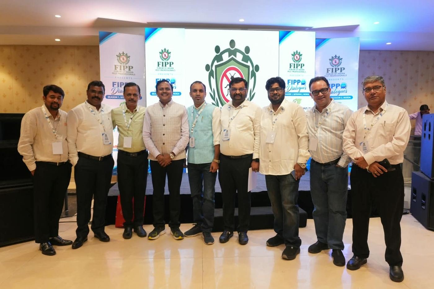 The Safe Home Pestochem team at a Forum of Indian Pest Professionals industry event