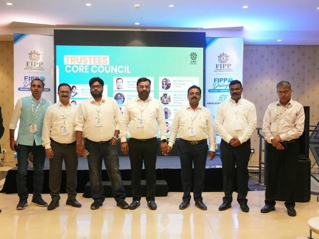 Industry professionals at the FIPP core council gathering