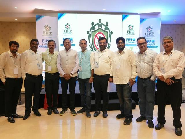 Safe Home Pestochem team at a Forum of Indian Pest Professionals event