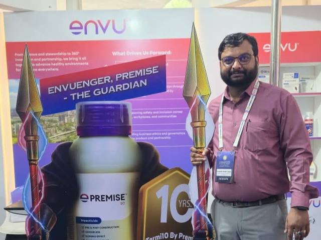 Safe Home Pestochem team at a pest management industry exhibition